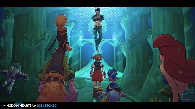 Underwater Kingdom Hearts complex