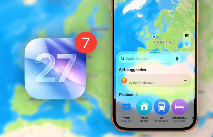 apple kaarten iOS 27