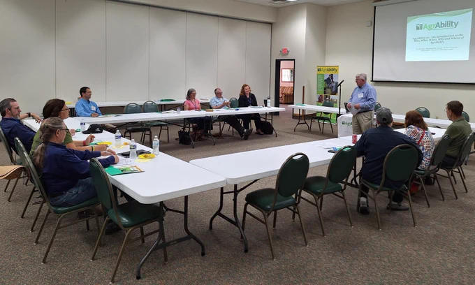 Bill Field, NAP director, shared throughout the workshop from his extensive knowledge of and experience with the Amish and other Old Order communities. He provided both insight and counsel for working with this part of the agricultural population.