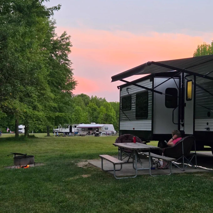 Mosquito Lake State Park by Robert Pace Sr.