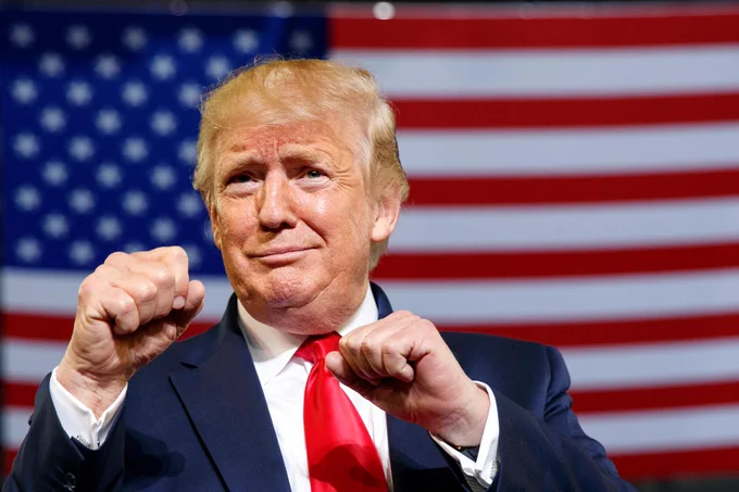 45th and 47th U.S. President, Donald Trump.
