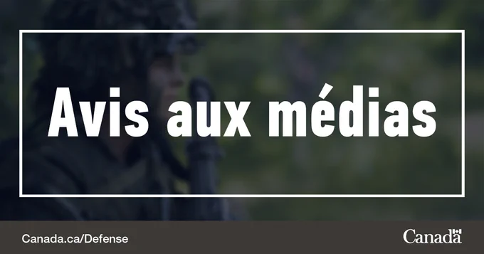 Avis aux médias