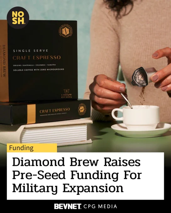 Diamond Brew Closes Pre-Seed Round To Fuel Military Growth