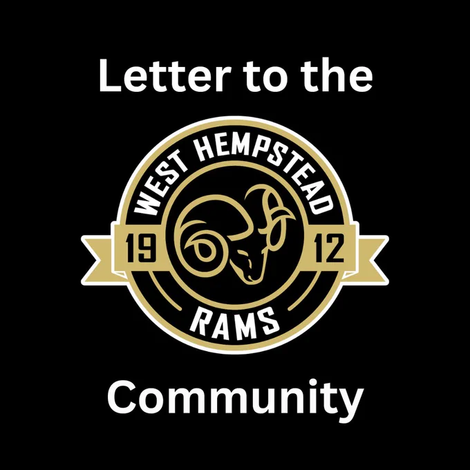 Letter to the Community