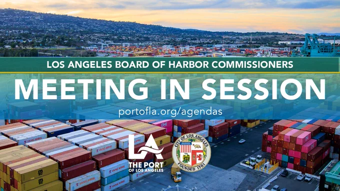 Los Angeles Board of Harbor Commissioners | Meeting in Session | Thursday, June 11, 2026