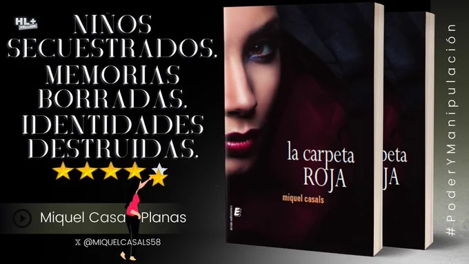 Sinopsis
Asier, profesor de Filosofía y Humanidades en Universidad Pontificia Comillas (Madrid), decide mudarse de su casa paterna. En su nuevo domicilio, al colocar y distribuir el contenido de las cajas con sus pertenencias, descubre una carpeta roja que no recuerda haber visto antes. Con estupefacción comprueba que en dicha carpeta figuran unos documentos por los cuales es fácil deducir que fue adoptado. Esto es solo el principio de una trama que se irá complicando hasta llegar a una Organización en México en el Estado de Tlaxcala donde, con la ayuda del detective Lorenzo Amas, descubrirá que ha sido una víctima más de un complejo sistema de abducción, adoctrinamiento y manipulación…Asier descubrirá, entre muchas sorpresas, que nadie es quien creía que era. Compleja y sofisticada trama con varias ramificaciones con mensajes filosóficos, creando una distopía que atrapará al lector con una escritura directa, sin complejos y sin subterfugios.