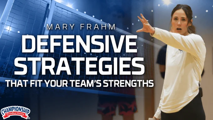 Build a defensive system that maximizes your athletes' strengths and minimizes their weaknesses!

Learn how to adapt any defensive system to fit your team's unique strengths and limitations!
Gain a framework for deciding what your defense will take away and what it is willing to concede!
See how to connect serving, blocking, and back-court defense into one cohesive strategy!
Learn how to create player buy-in by teaching defensive objectives, responsibilities, and mindset!
Gain practical drills that improve defensive technique, confidence, decision-making, and game awareness!
