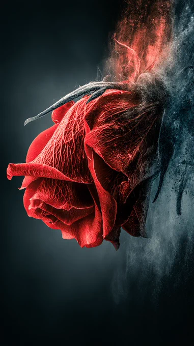 I still fight this quietly some days
so I try to leave something good behind
maybe one rose helps someone… maybe even me 🌹