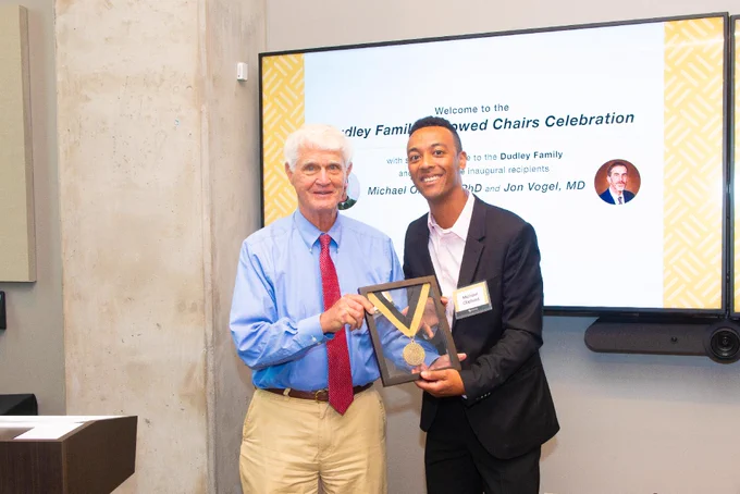 Paul Bunn, MD, and Michael Oliphant, PhD. 