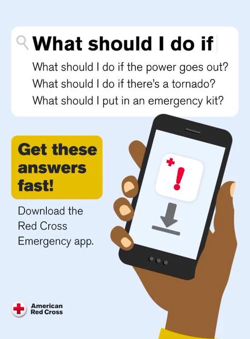 Download the Red Cross Emergency App
