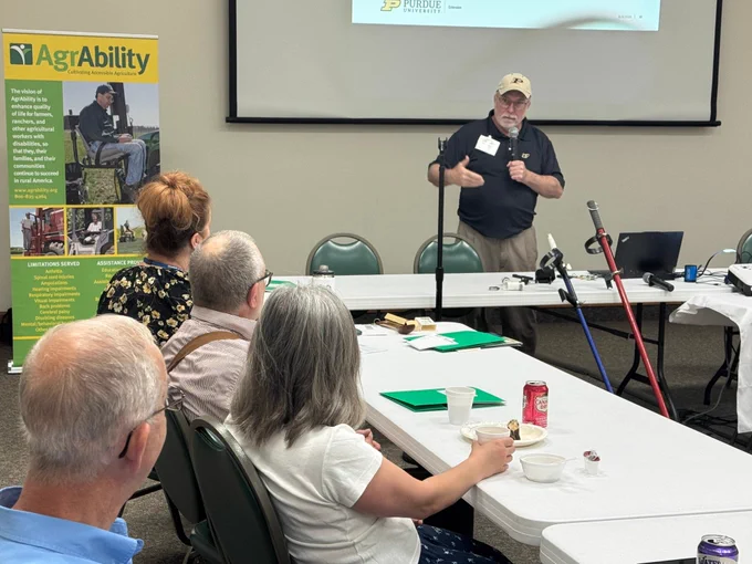 Jeff Burbrink, Purdue Extension, gave an excellent presentation, sharing his knowledge of the Amish from many years of experience working in Elkhart and LaGrange Counties.
