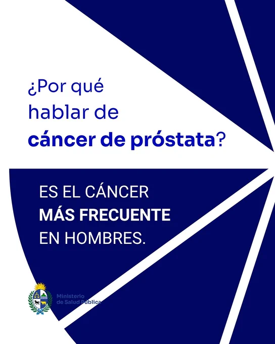 ¿Por qué hablar de cáncer de próstata?
Es el cáncer más frecuente en hombres
