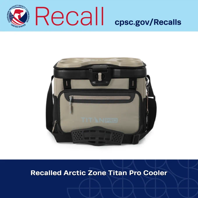Recalled cooler.