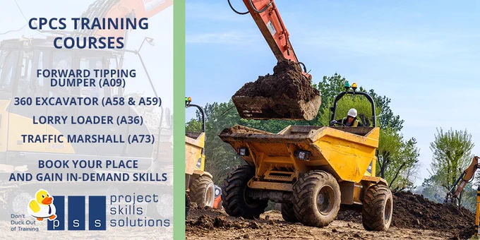 CPCS Forward Tipping Dumper course