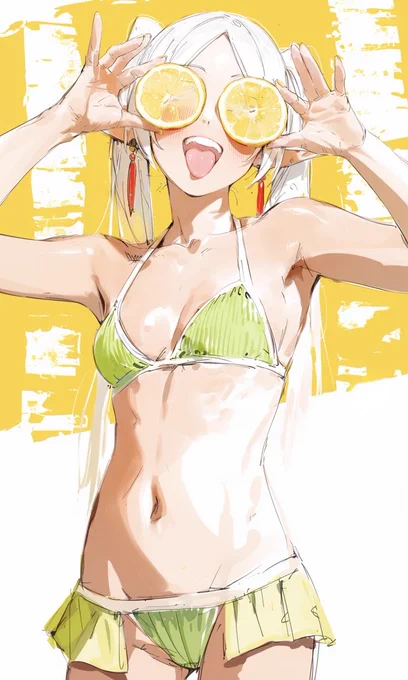 SFW illustration. Made with Nijijourney