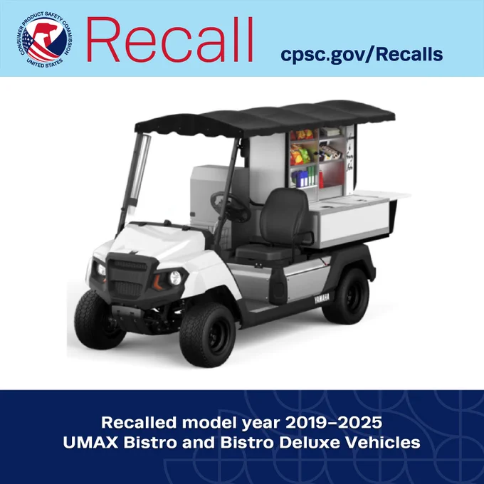 Recalled vehicle.