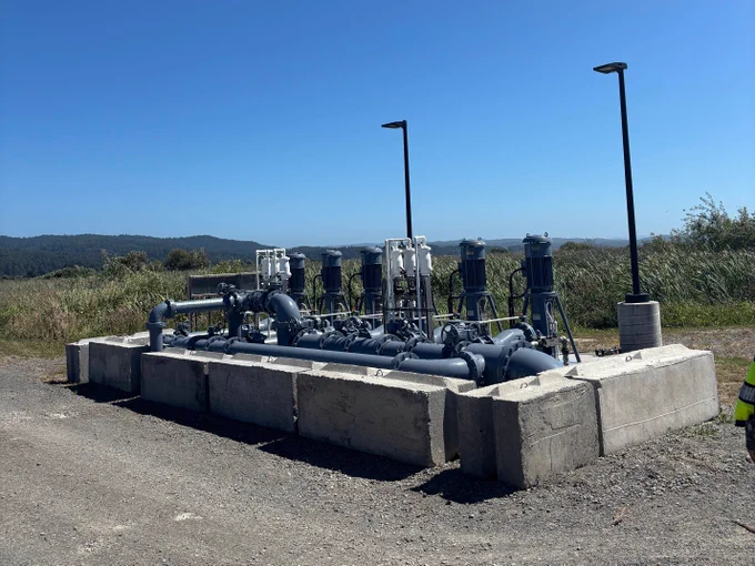 Photo of water treatment facility
