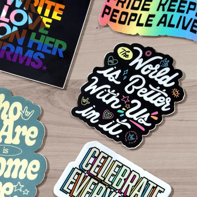 Welcome Here Sticker Pack
