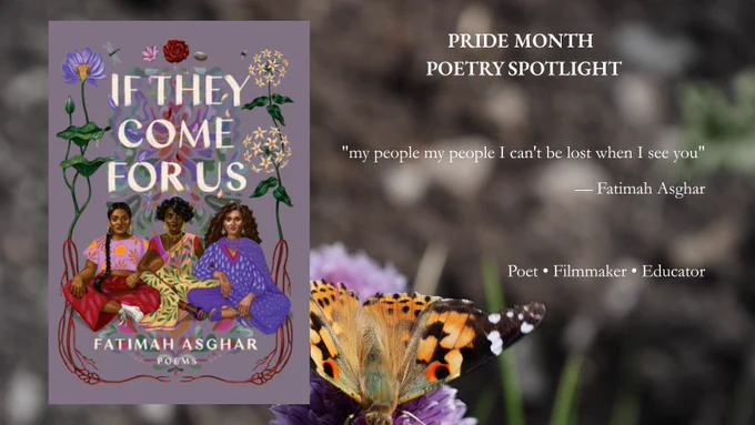 "In this powerful and imaginative debut poetry collection, Fatimah Asghar nakedly captures the experiences of being a young Pakistani Muslim woman in America by braiding together personal and marginalized people's histories. After being orphaned as a young girl, Asghar grapples with coming-of-age as a woman without the guidance of a mother, questions of sexuality and race, and navigating a world that put a target on her back. "

Available in our collection at library.fdu.edu/library