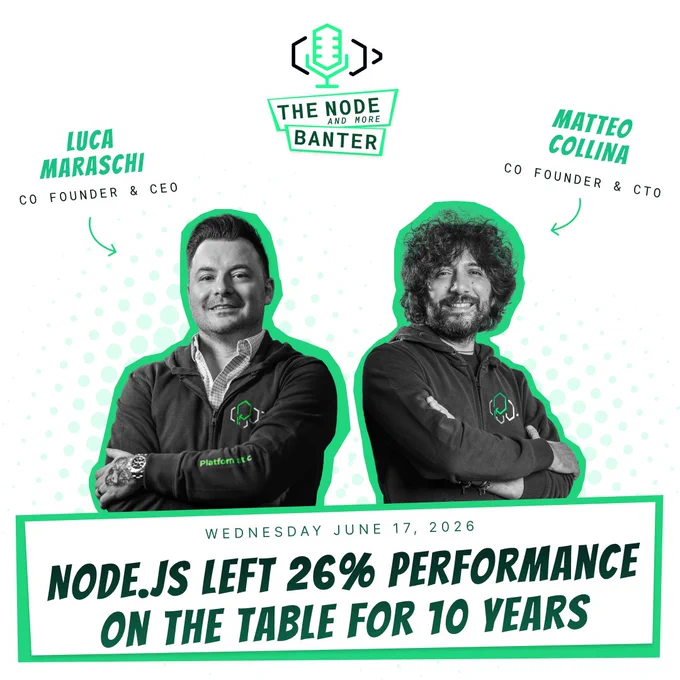 Node.js Left 26% Performance on the Table for 10 Years