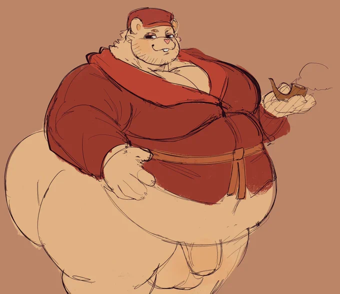 Pop from Happy Tree Friends but with an extra dad shaped bod