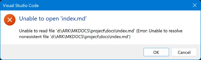 Error Log