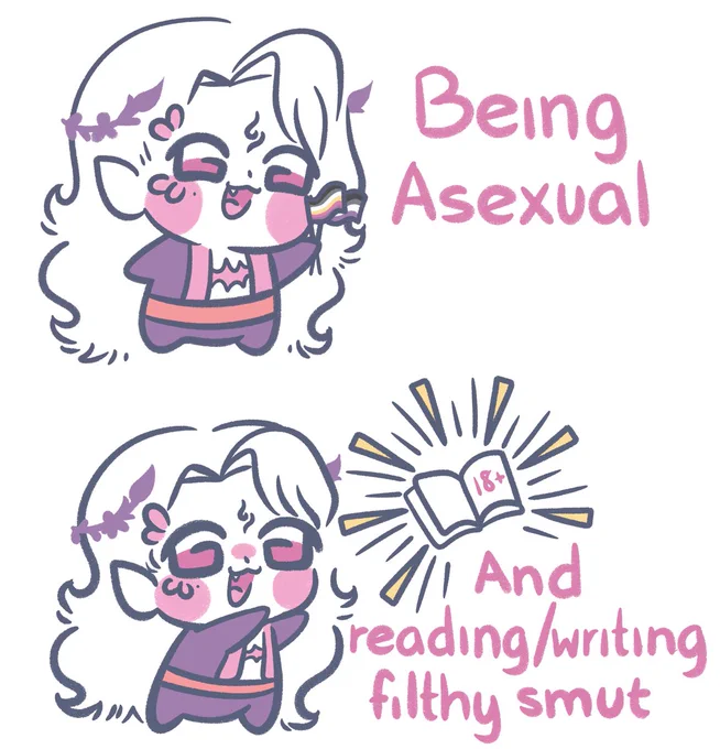 My favorite NSFW Artists are Asexual LMAOOO