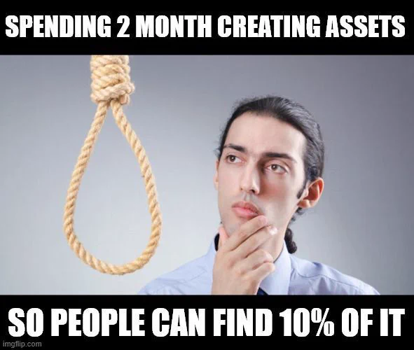 a man contemplating hanging himself