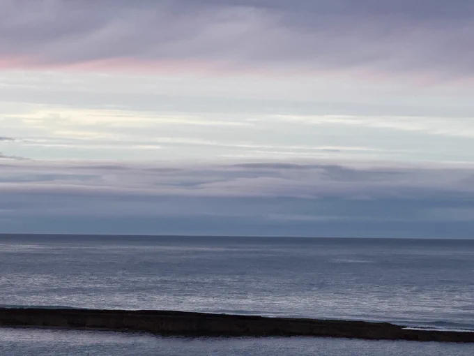 Calm at sundown