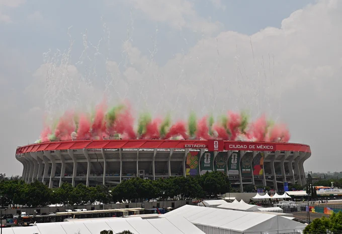 Mexico City Stadium during the FIFA World Cup opening ceremony