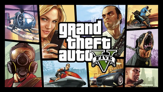 GTA V Key Art.
