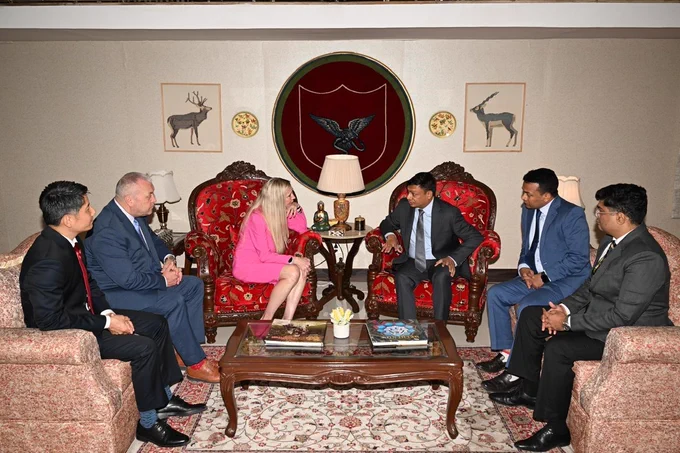 DEA Assistant Administrator Cheri Oz meets with India’s Narcotics Control Bureau in New Delhi.