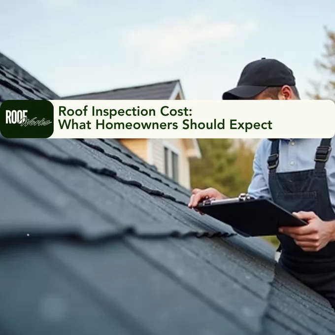 Roof inspection cost what should homeowners expect?
