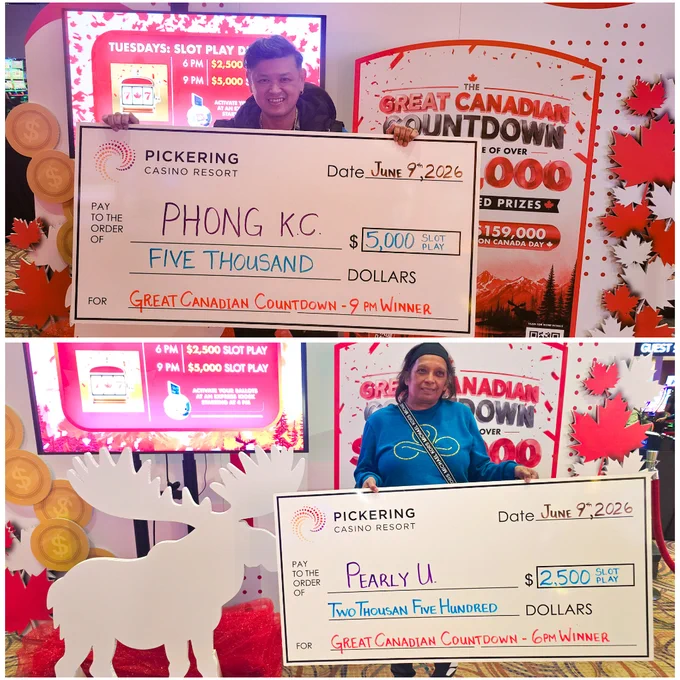  Great Canadian Countdown winners