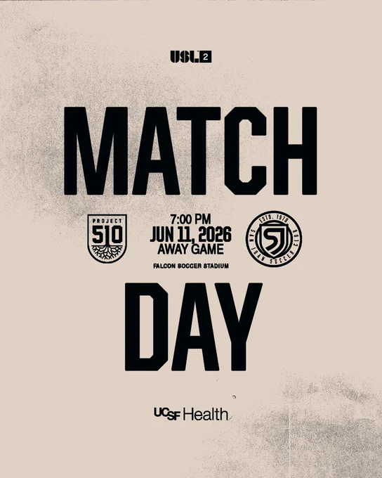 Image of a graphic that reads, "MATCH DAY."