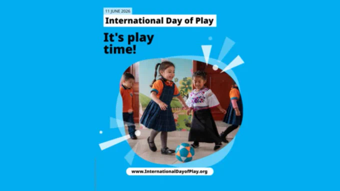 This high-level event brings together children, Member States, and partners to champion every child's right to play and drive global commitments.
The International Day of Play (IDOP) is a global observance dedicated to championing every child's right to play. At UN Headquarters, the 2026 High-Level Event will convene children, Member States, UN agencies, civil society, and private sector partners to highlight leadership, showcase commitments, and advance action to protect and promote play worldwide. The event will feature high-level remarks, child-led segments, the launch of a global data report on play and statement of commitments from Member States. With a focus on safe and healthy play spaces, alongside other accelerators such as playful parenting and learning through play, IDOP 2026 will reinforce the importance of play as essential to children's development and well-being.