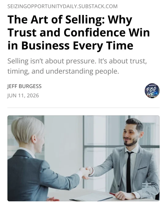 The most important product a salesperson offers any potential customer is their word. This is where trust begins, and for that matter, where trust could end just as well.

Confidence sells. Confidence is contagious. Confidence creates momentum. But where does that confidence come from? It comes from you! Sure, “winging it” works to a point, but it doesn’t have substance. Depth does.


