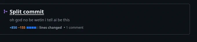 a screenshot of user complaining about ai doing its own thing