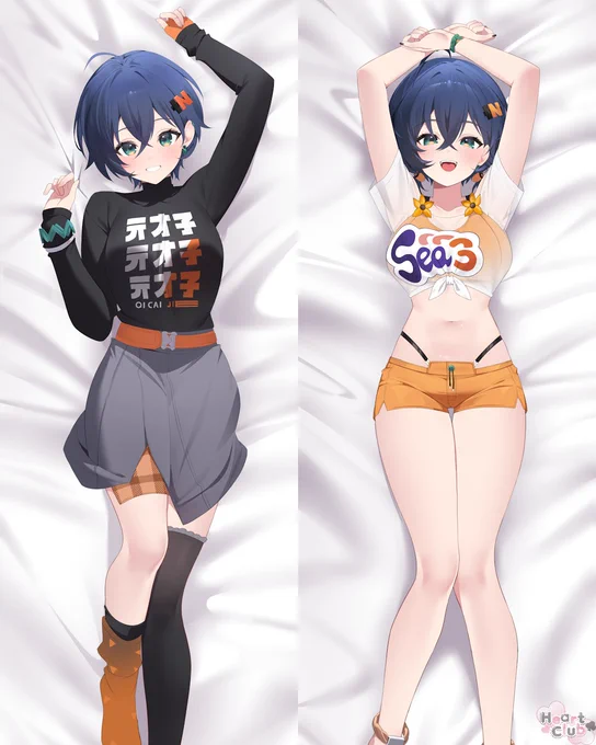 Dakimakura cover illustration featuring Belle from Zenless Zone Zero, illustrated by yuuk1 and released by Heart Club