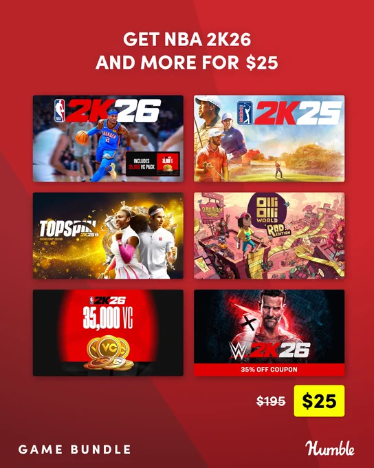 2K Sports Champions Bundle | Humble