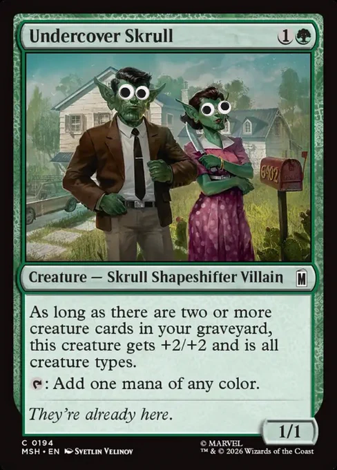 Undercover Skrull