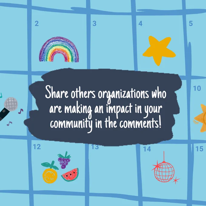 Share others organizations who are making an impact in your community in the comments!