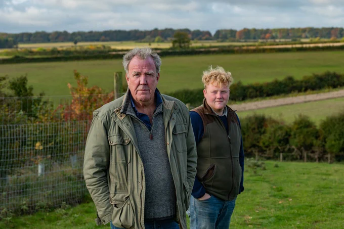 Clarkson's Farm
Reality documentary
Amazon Prime (Expectation/Con Dao/Amazon MGM)
11 June 2021 - present day
5 series - 38 episodes

The series documents Clarkson's attempts at running a 1,000-acre farm near Chipping Norton in Oxfordshire. Described by Clarkson as "genuine reality television," the series has received positive reviews and has been praised for raising public awareness of the British farming industry on the international stage.
