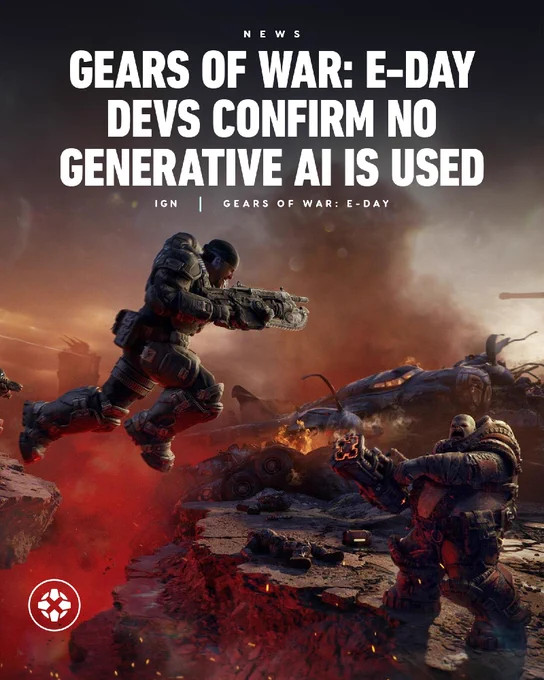 Gears of War: E-Day Devs Confirm No Generative AI Is Used
