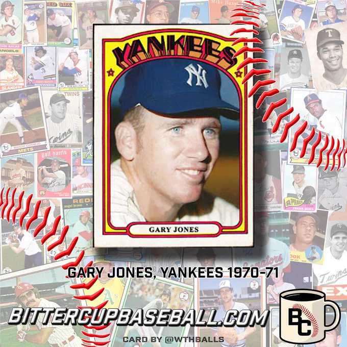 Born #OnThisDay June 12, 1945. Left-handed reliever who debuted with the @Yankees on Sept 25, 1970 (age 25). 