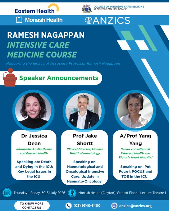 Speaker Announcement - RN Course