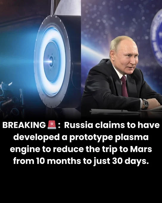 🚀 Mars in 30 Days? The Engine That Could Change Space Travel

Scientists at Rosatom are testing a magnetoplasma engine that turns hydrogen into plasma and pushes it with magnetic force. Early laboratory work at Troitsk Institute of Innovation and Fusion Research showed particle speeds close to 100 km per second.

If the technology works in the future, spacecraft may travel to Mars in about 30–60 days. But for now, it is only a ground prototype, and a flight version may appear in the 2030s. Is faster interplanetary travel finally coming?