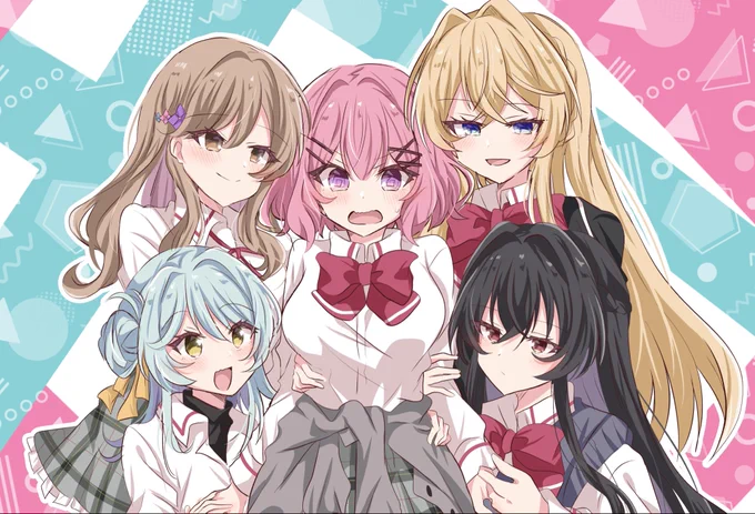 6/21のわたなれオンリーにてプレイマットとして頒布するイラストです！！