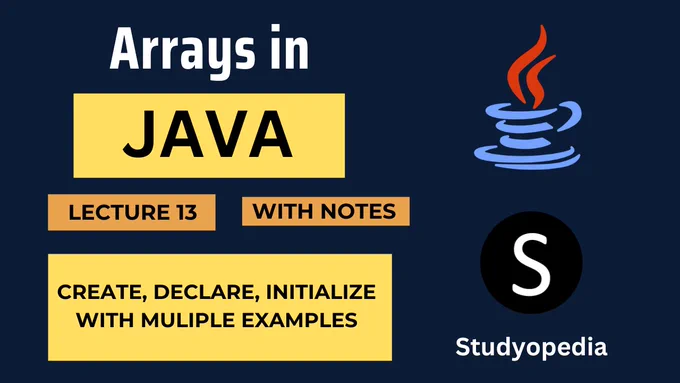 Arrays in Java