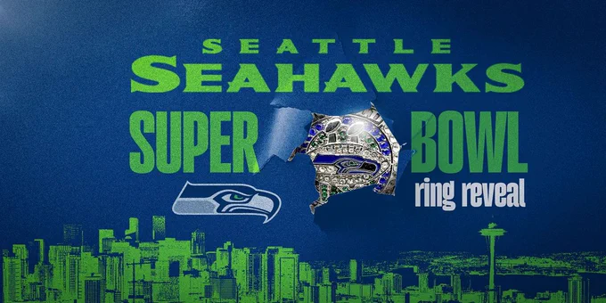 Seahawks officially unveil their Super Bowl LX championship rings!